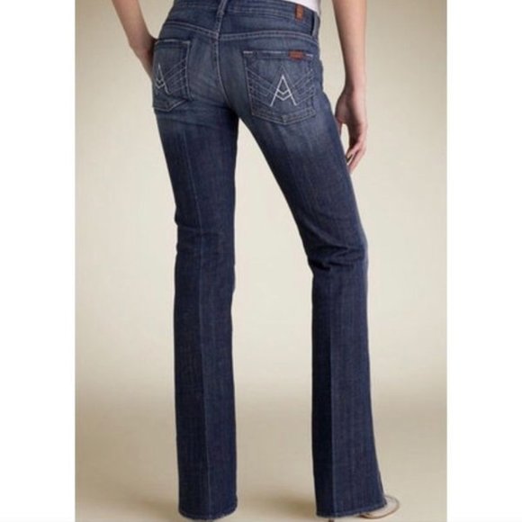 7 For All Mankind Denim - 7 for All Mankind	A' Pocket Light Wash Jeans 27